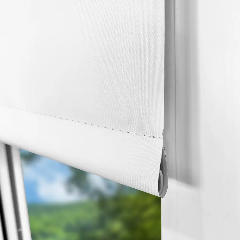 Штора рулонная блэкаут Inspire Santos 100x250 см белая White 0 88300722 STLM-2056636 - Вид №3