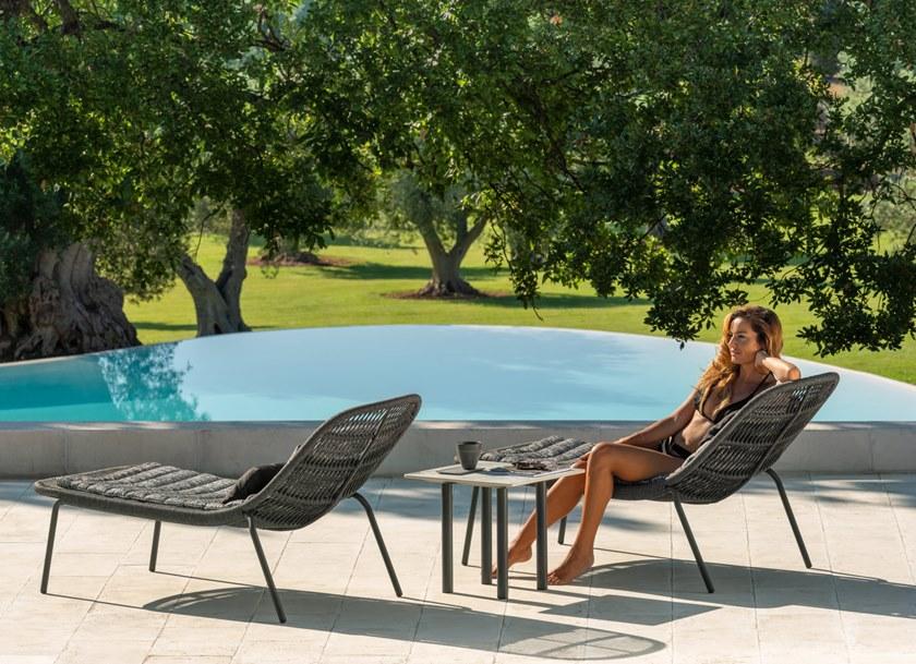 Talenti Квадратный журнальный столик из керамогранита Panama Pantc50, pantc70 - Вид №8