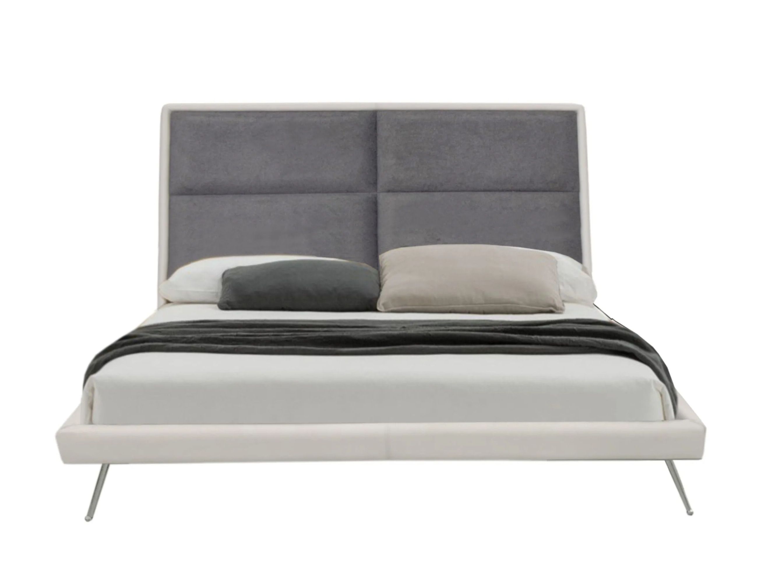 Двуспальная кровать из ткани с мягким изголовьем ABLE HEMI ARCH-00054728 - Вид №1