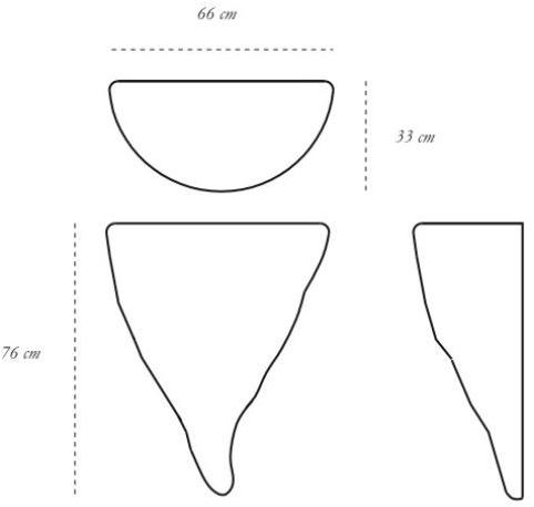 Scarlet Splendour Подвесная консоль Half-Moon из латуни Fools' gold sun-id-1358373 - Вид №4