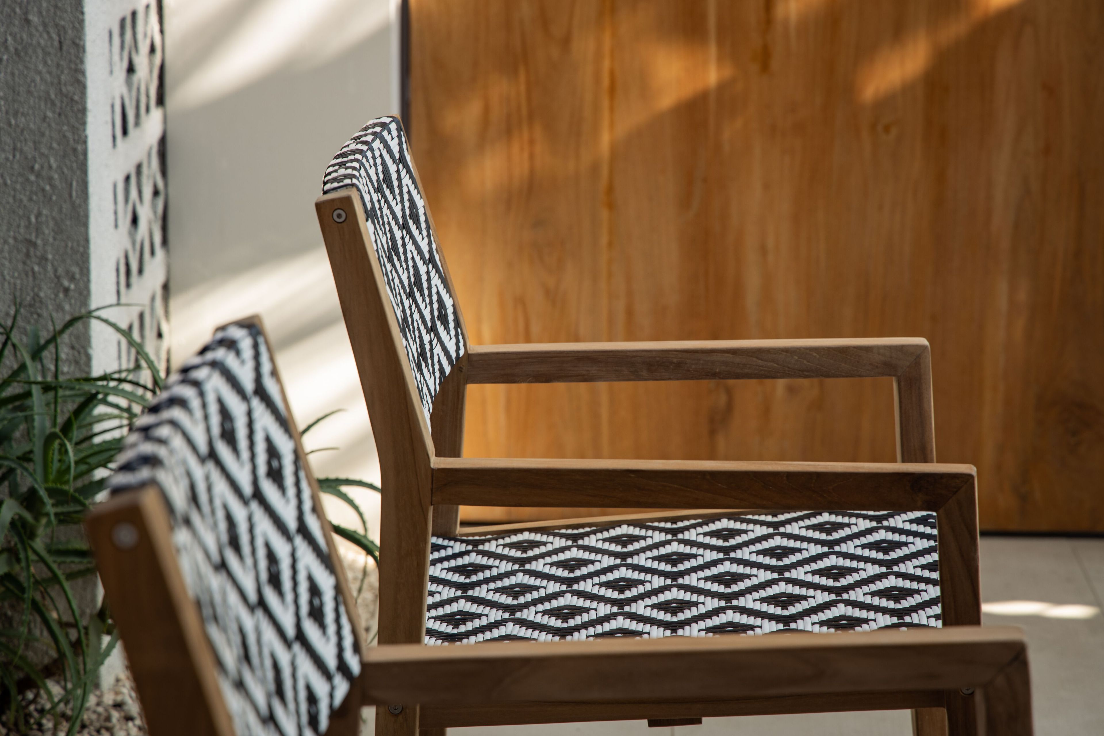 Стул из синтетической ткани с подлокотниками cbdesign Vienna Dining ARCH-00150399 - Вид №4