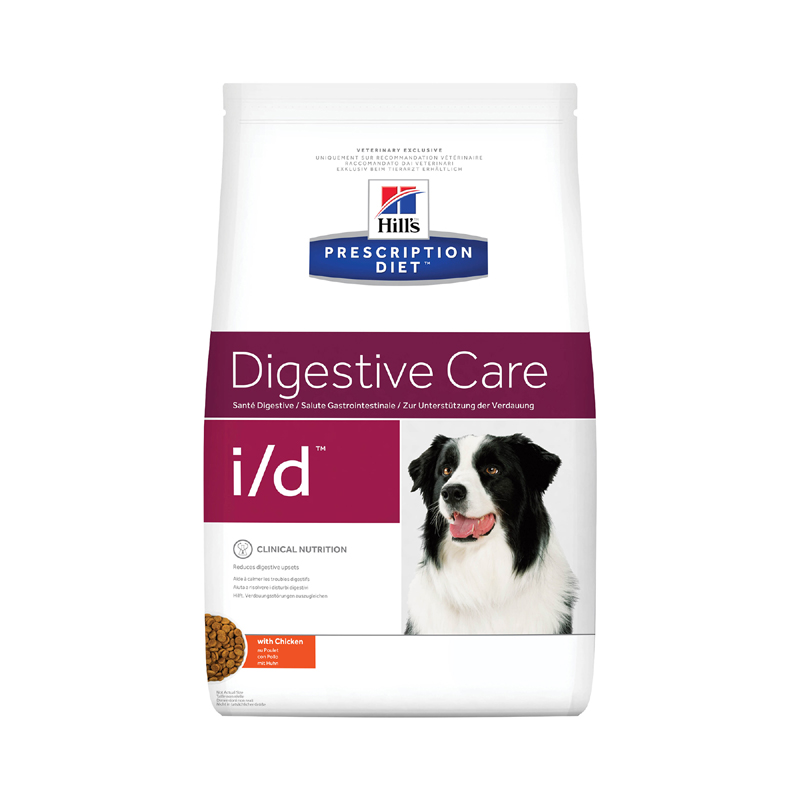 Т00002960 Корм для собак Hill"s Prescription Diet Canine I/D при заболеваниях ЖКТ, курица сух. 2кг Hill's 