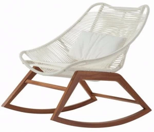 Roche Bobois Кресло-качалка в морской веревке