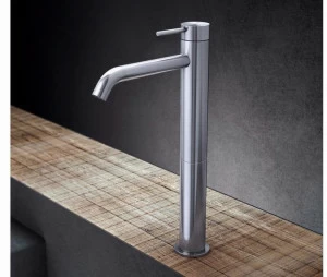 Radomonte Смеситель для раковины, однорычажный, настольный, из нержавеющей стали Toki Tki3