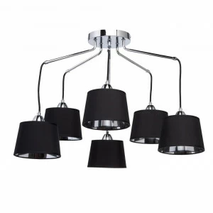 Подвесная люстра MW-Light Лацио 4 103011206 MW-LIGHT ДИЗАЙНЕРСКИЕ, ЛАЦИО 186362 Черный