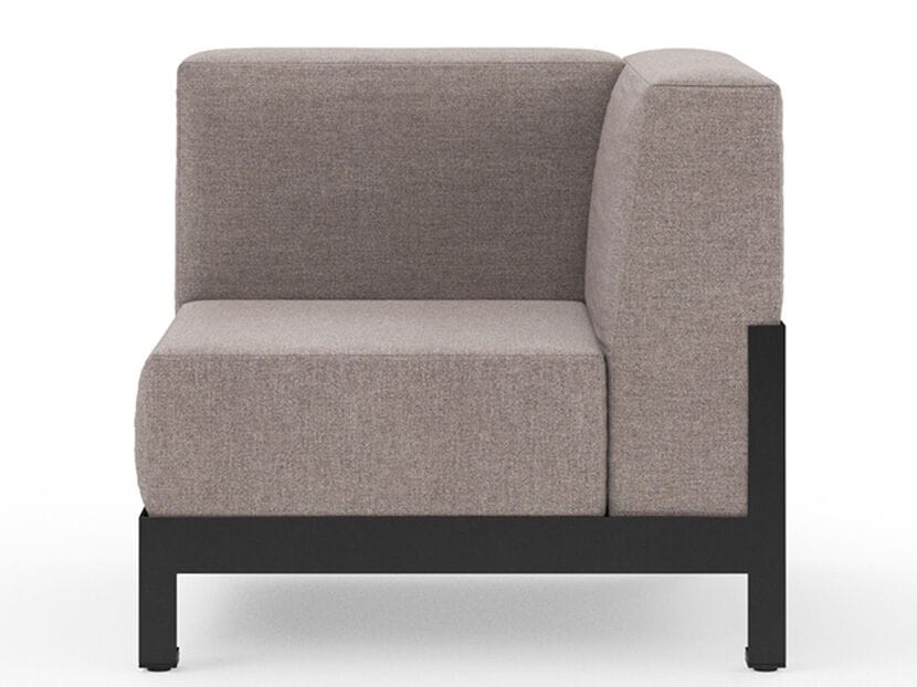 Тканевое угловое садовое кресло с подлокотниками Walters More Comfort ARCH-00001003