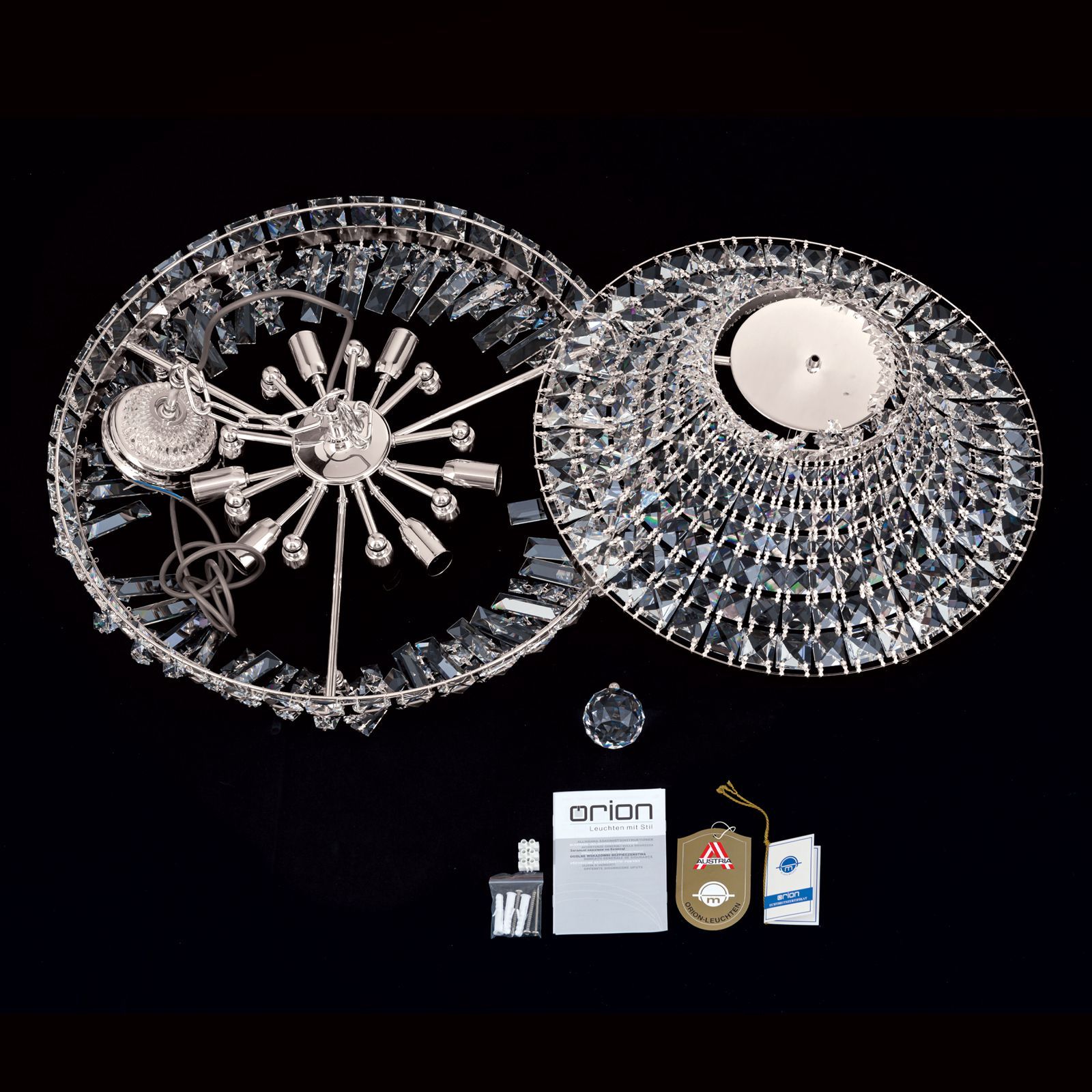 Люстра с кристаллами Swarovski® Orion Ambassador ARCH-00125256 - Вид №3