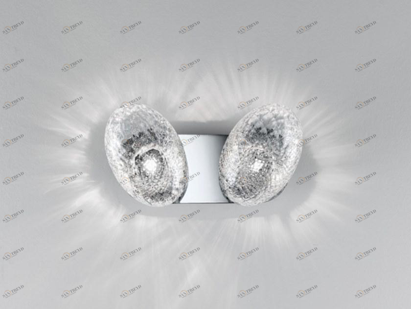 Sylcom Настенный светильник из стекла Bitta 0013/0014