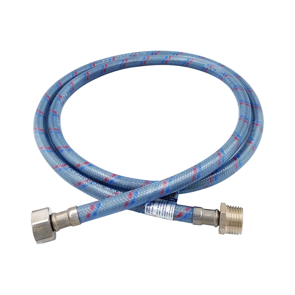 88022986 Гибкая подводка для воды Оптима 1/2" 200 см наружная-внутренняя резьба STLM-0806221 Santreyd  - Вид №1