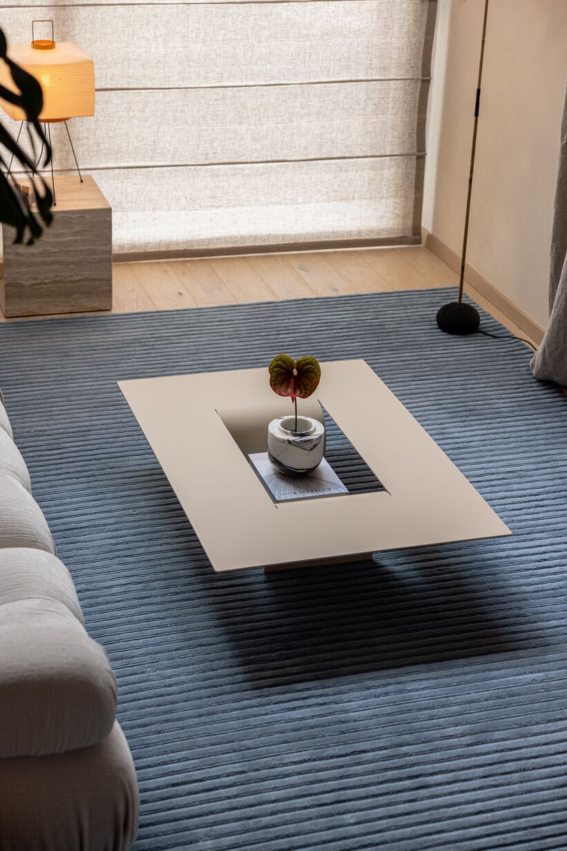 Низкий журнальный столик из листового металла Metallbude CUT ARCH-00111188 - Вид №92