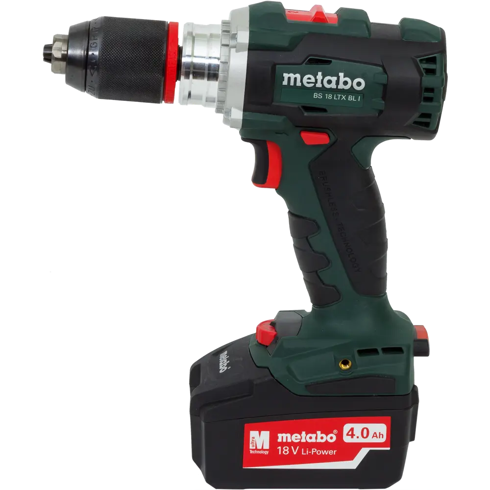 Дрель-шуруповерт бесщеточная Metabo BS18LTXBLI, 18 В Li-ion 2х4 Ач 82103158 STLM-2127985  - Вид №1