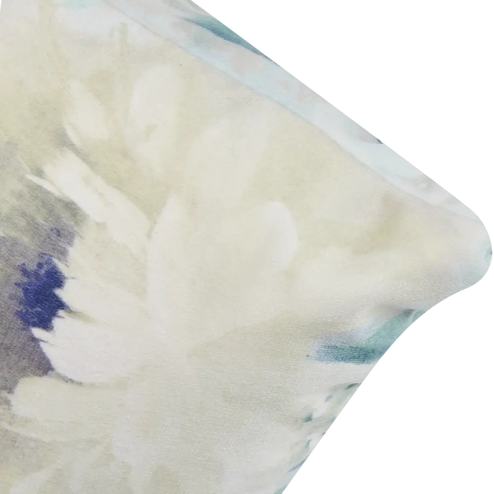 Подушка Дымка 40х40 см бархат цвет бирюзовый SEASONS STLM-2129532 - Вид №2