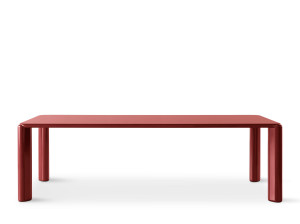 Прямоугольный деревянный обеденный стол