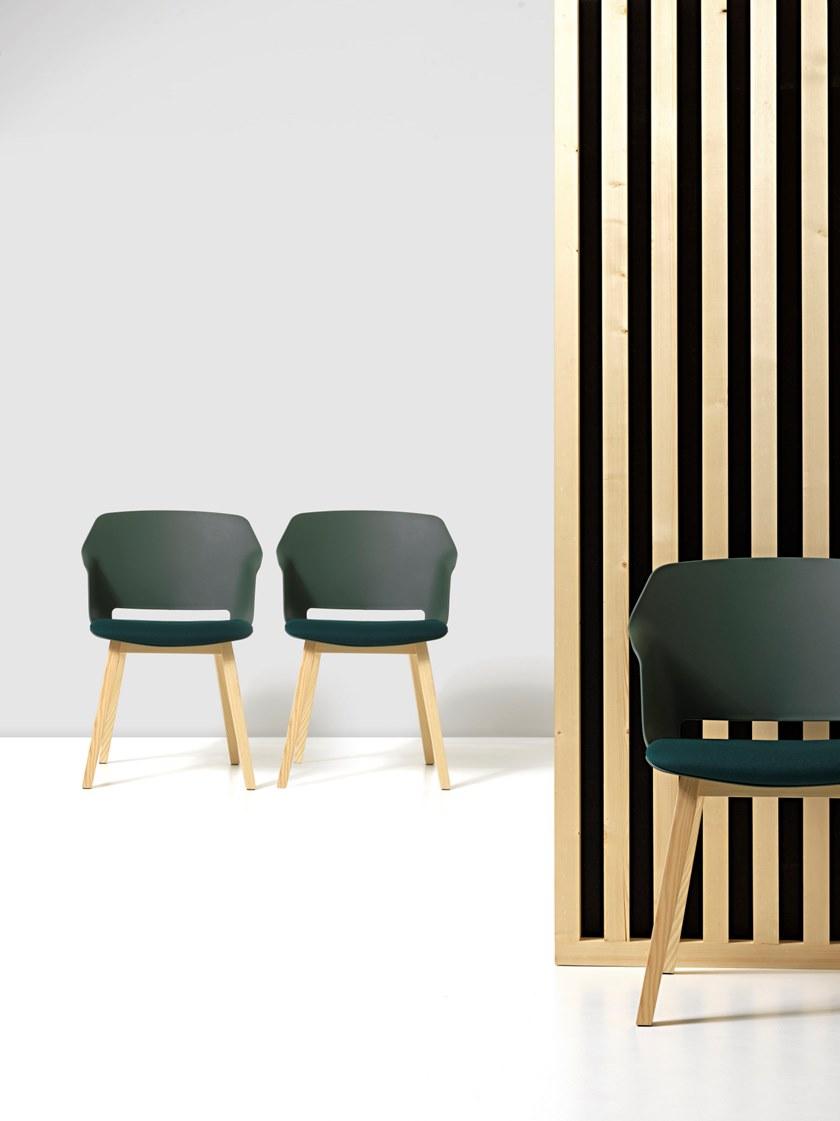 Diemme Стул из полипропилена со встроенной подушкой Clop sun-id-1431433 - Вид №5