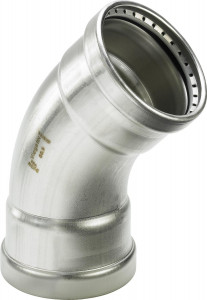 Viega Отвод 45° Sanpress Inox XL 2326XL (482671)