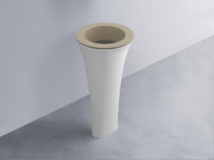 AMLA45-AV+AMPILT-CM+AMCOLT-BL Раковина Amedeo Tondo отдельностоящая cielo Enjoy + Amedeo