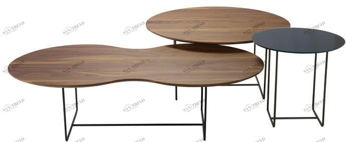 JORI Журнальный столик из массива дерева для гостиной sun-id-1400995