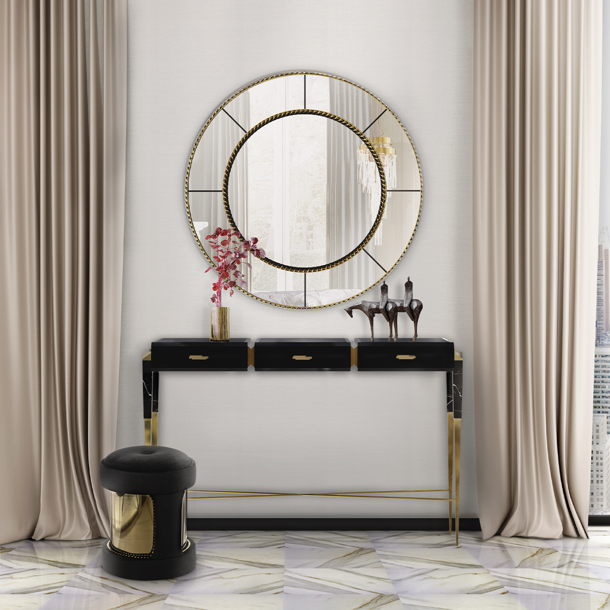 Консоли Spear Console Table Covethouse LUXXU  - Вид №1