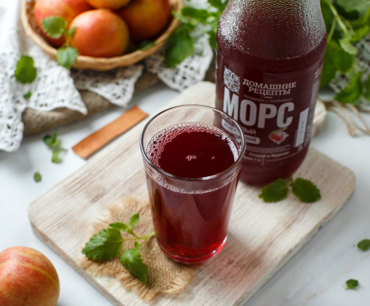 7437 Морс брусничный Вкусляндия 