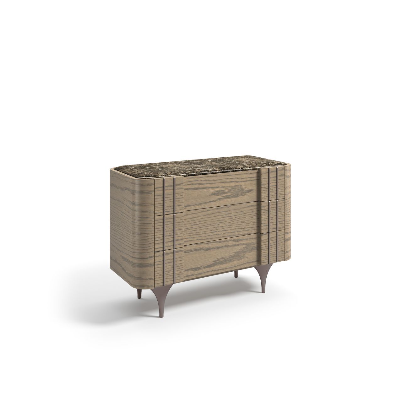 Деревянная прямоугольная тумбочка с ящиками Hurtado Evolution ARCH-00053173 - Вид №2