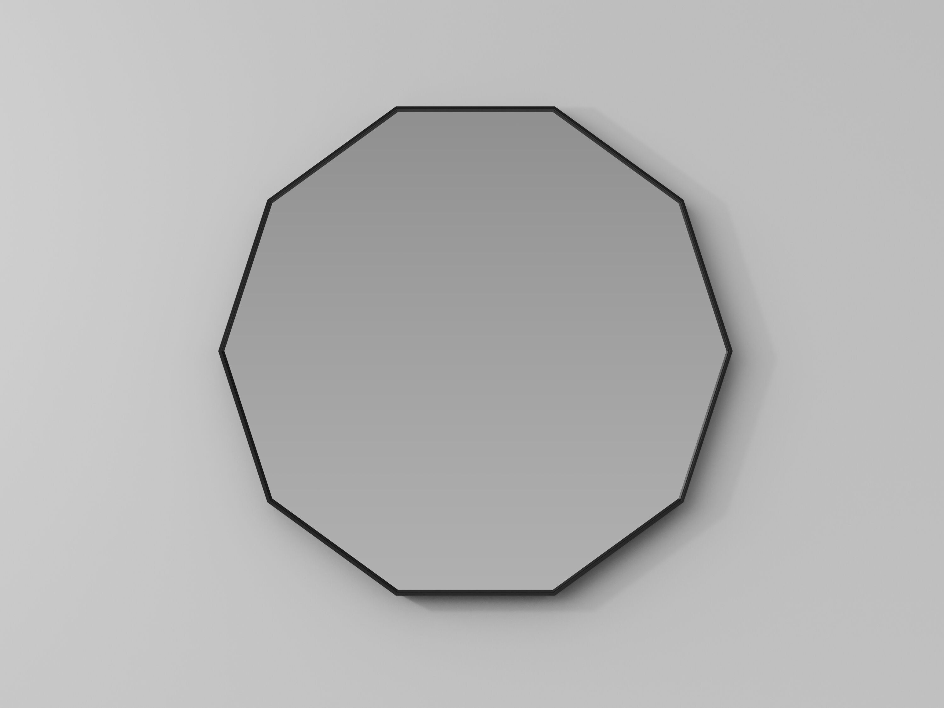 Настенное алюминиевое зеркало Ideagroup DEKA ARCH-00101311