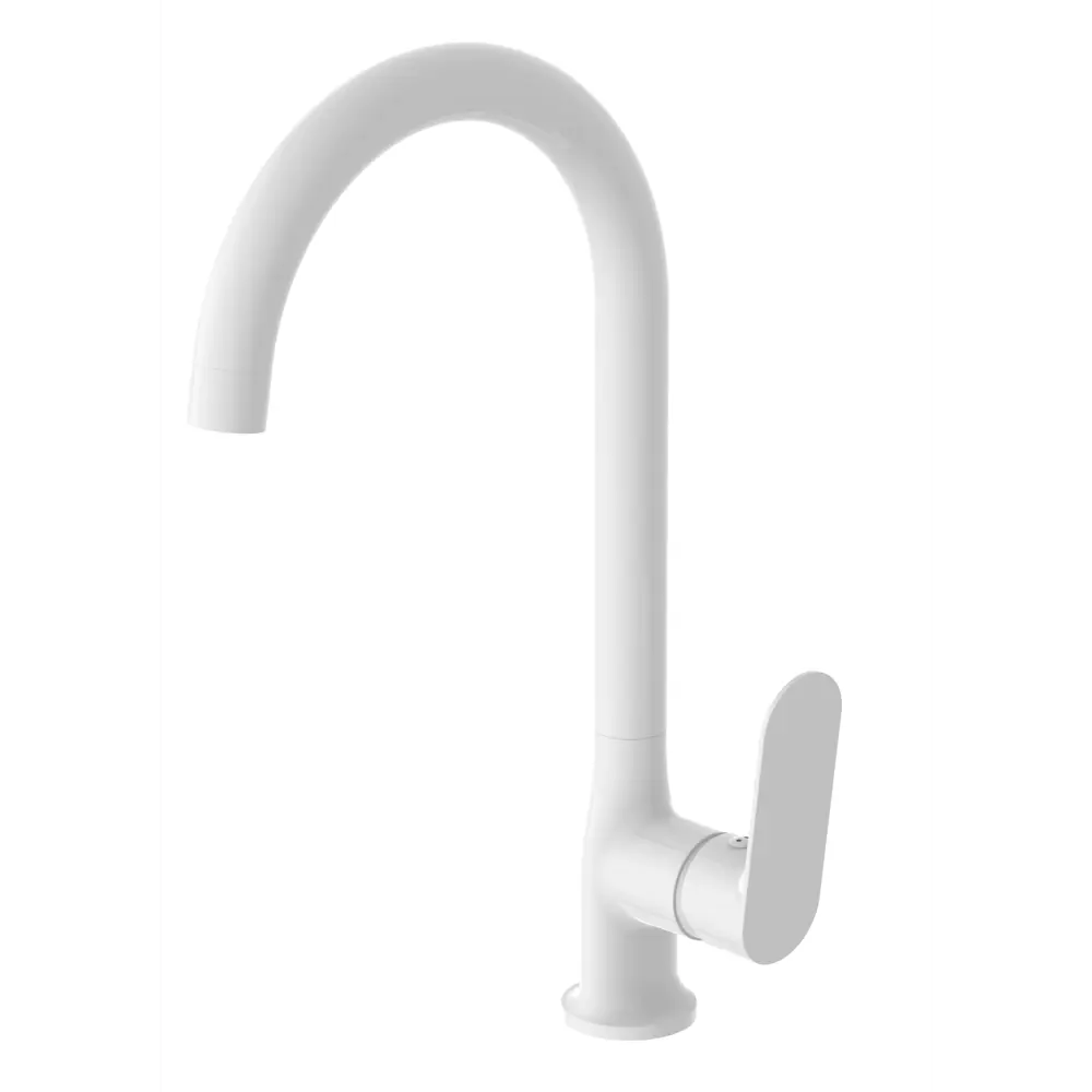 Смеситель кухонный Esko Annecy AN 519W высота 33.4 см цвет белый 89338345 STLM-2141888 AN519W