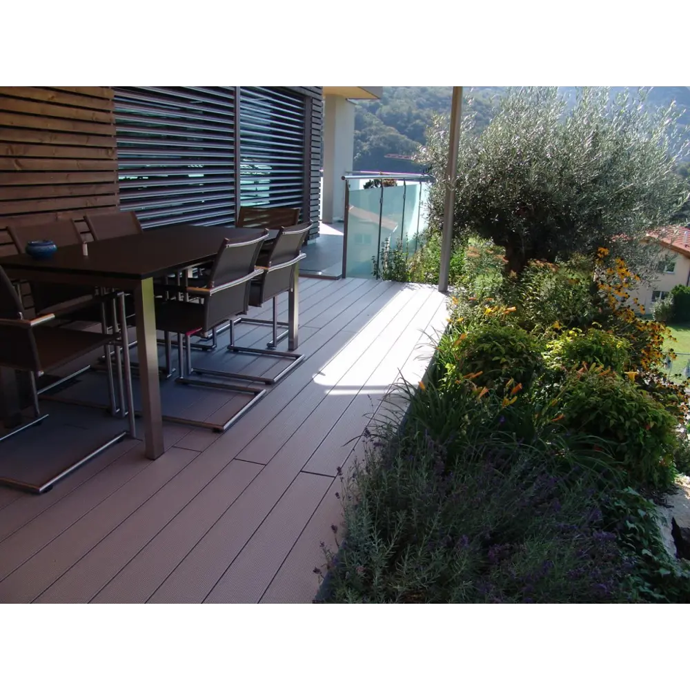 Террасная доска ДПК CM Decking Grand цвет Венге 3000x190x25 мм вельвет 0.57 м² STLM-2196740 - Вид №10