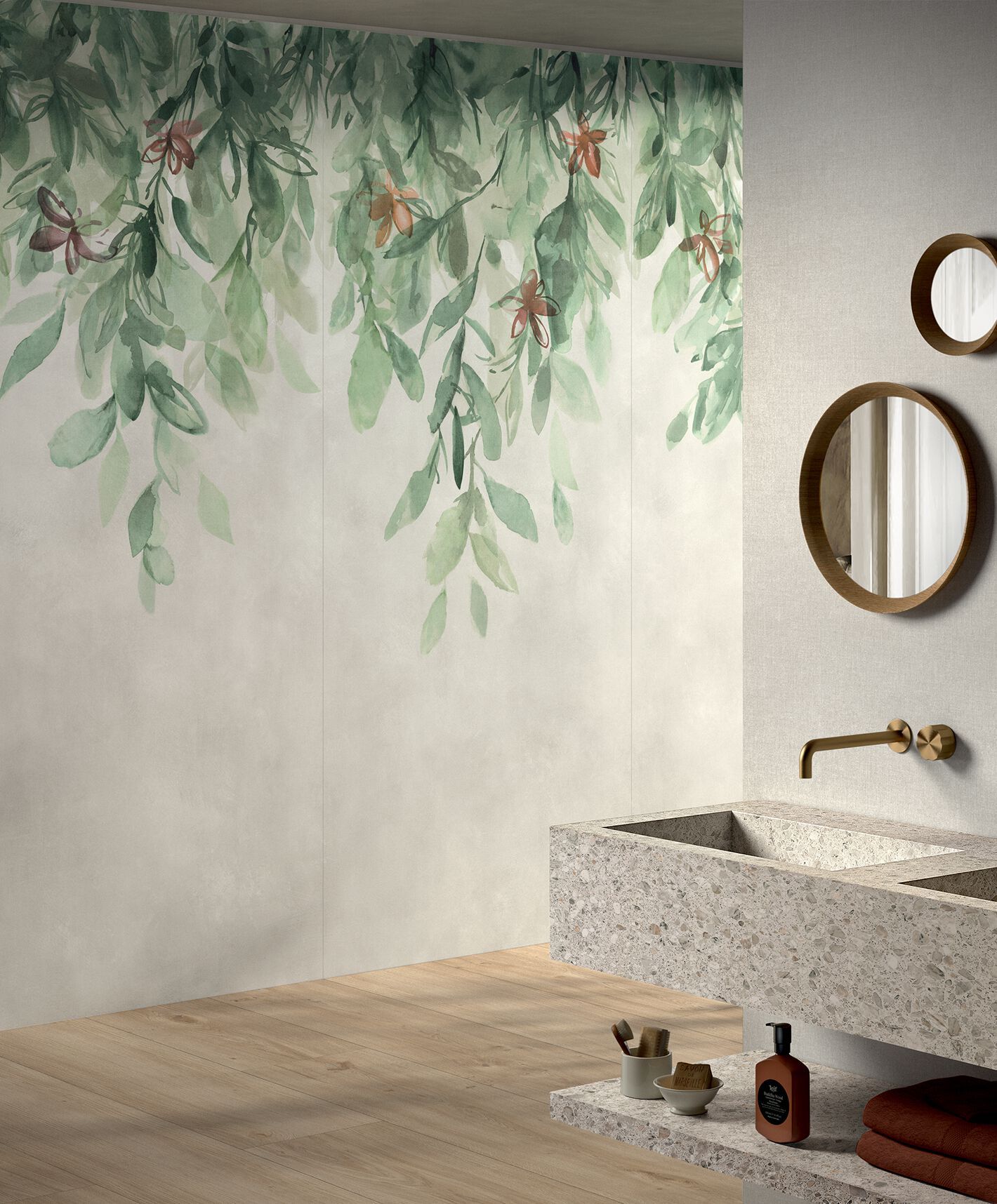 Напольное покрытие из керамогранита с эффектом ткани CERAMICA FONDOVALLE Dream ARCH-00137925 - Вид №2