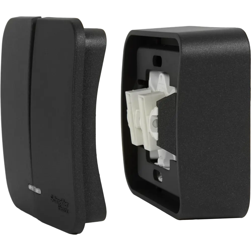 Выключатель накладной Schneider Electric Blanca 2 клавиши цвет антрацит 86724511 STLM-2172650 SYSTEME ELECTRIC - Вид №4