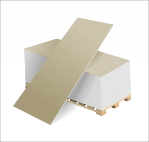 Гипсокартон ГКЛВ(влагостойкий) 9,5х1200х2500 (ВОЛМА)