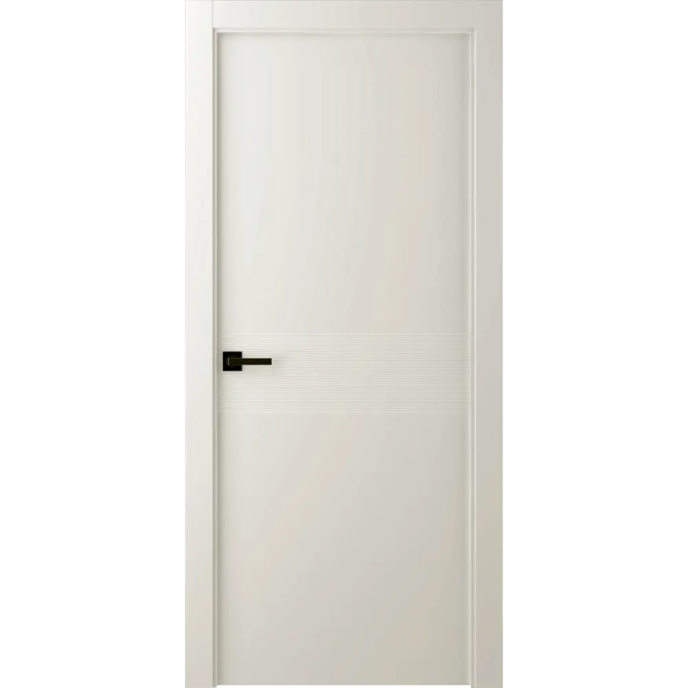 Дверь межкомнатная Ивент 2 глухая эмаль цвет жемчужный 60x200 см BELWOODDOORS STLM-2185615