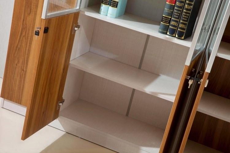 Arrediorg.it® Высокий деревянный офисный блок с распашными дверями Evolutio C208  - Вид №3