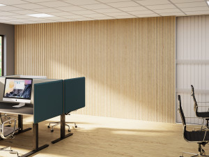 Деревянная акустическая панель