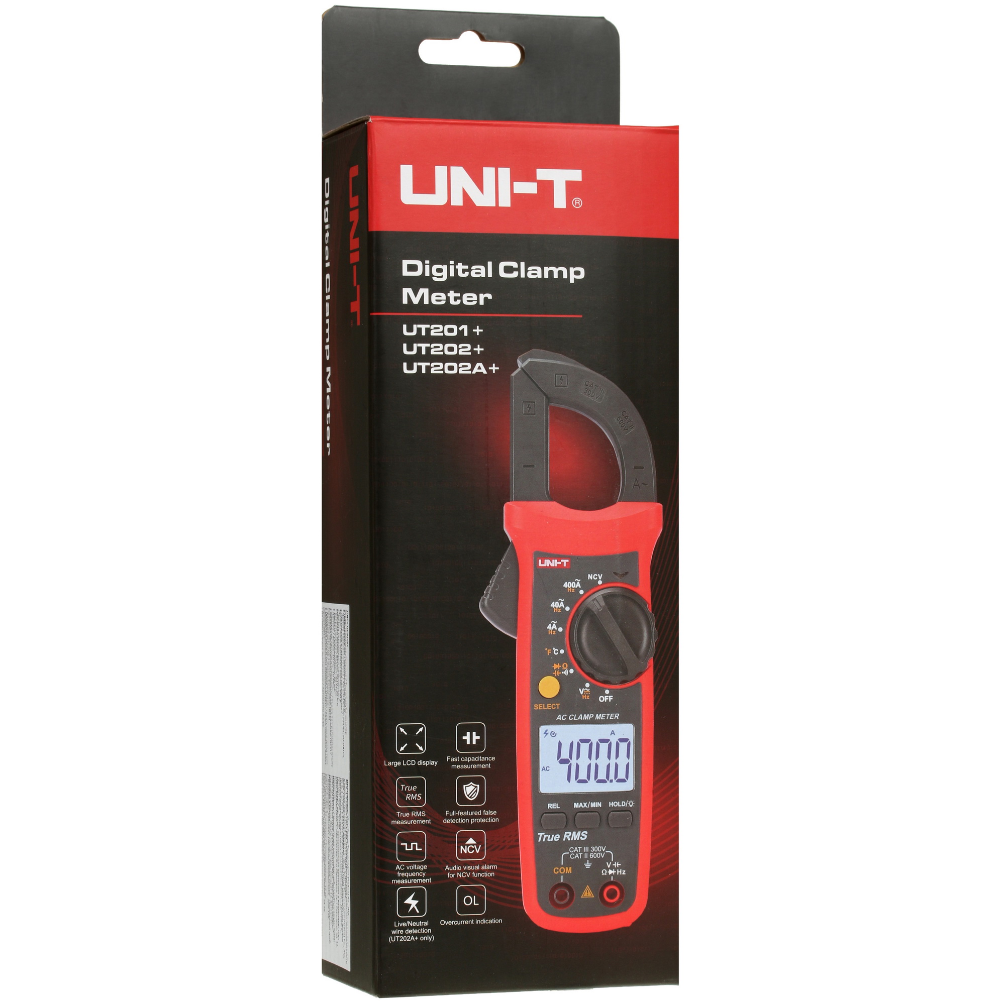 Клещи токоизмерительные UNI-T UT202A+ 4839605 STDN-0043747 - Вид №6