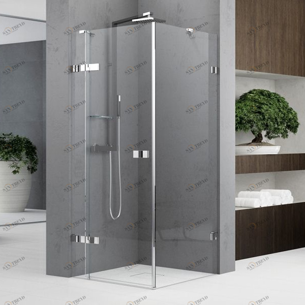 Novellini. Душевой уголок 80x80 см G+F на брекетах GALA 2 GALA2G80S1KGALA2801KGALA2G80D1KGALA2801K