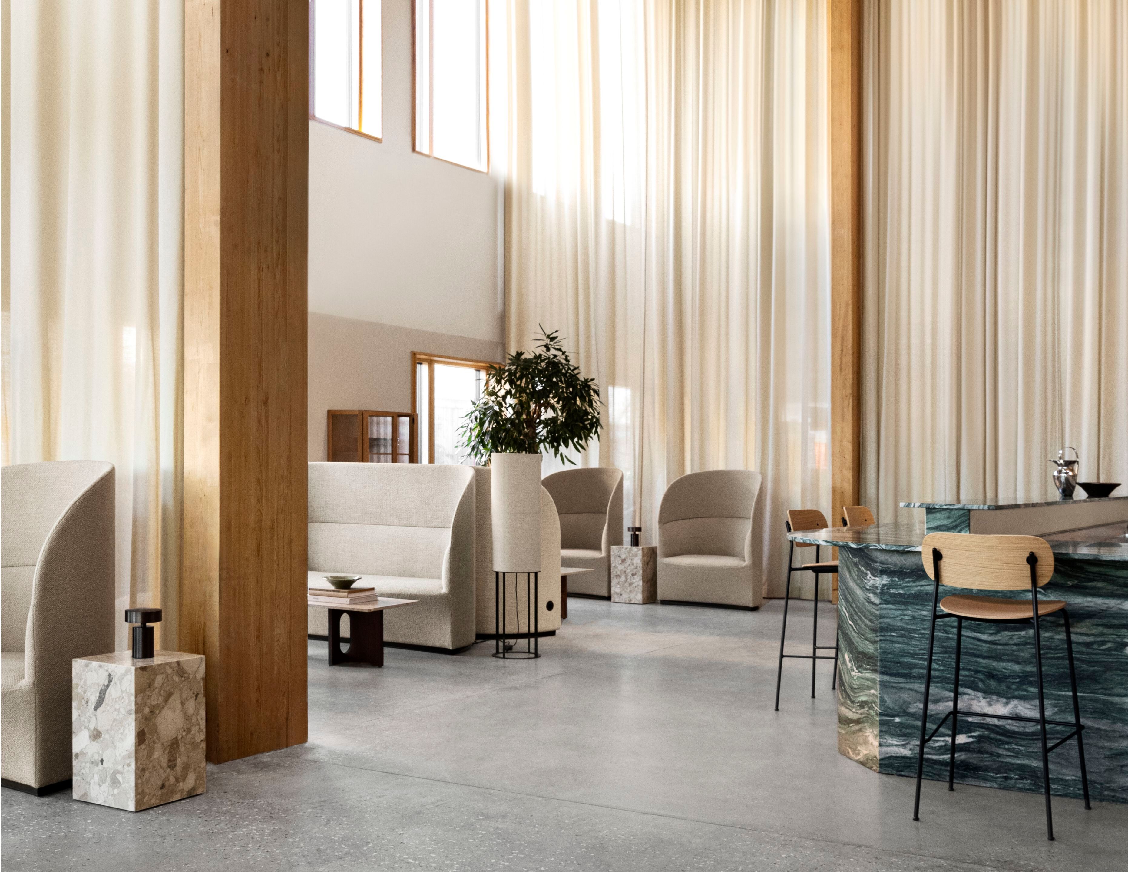 Льняная напольная лампа с диммером Audo Copenhagen Hashira ARCH-00122488 - Вид №10