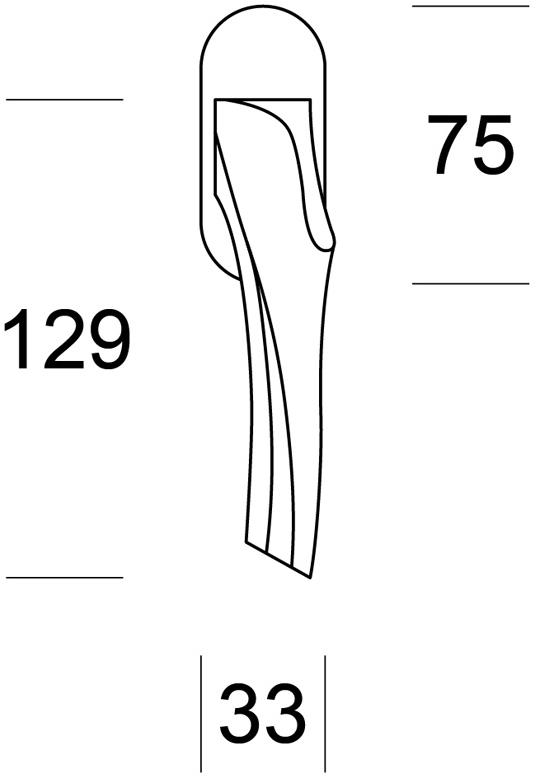 Ento Оконная ручка из латуни dk Anatomica 4873bis - Вид №1