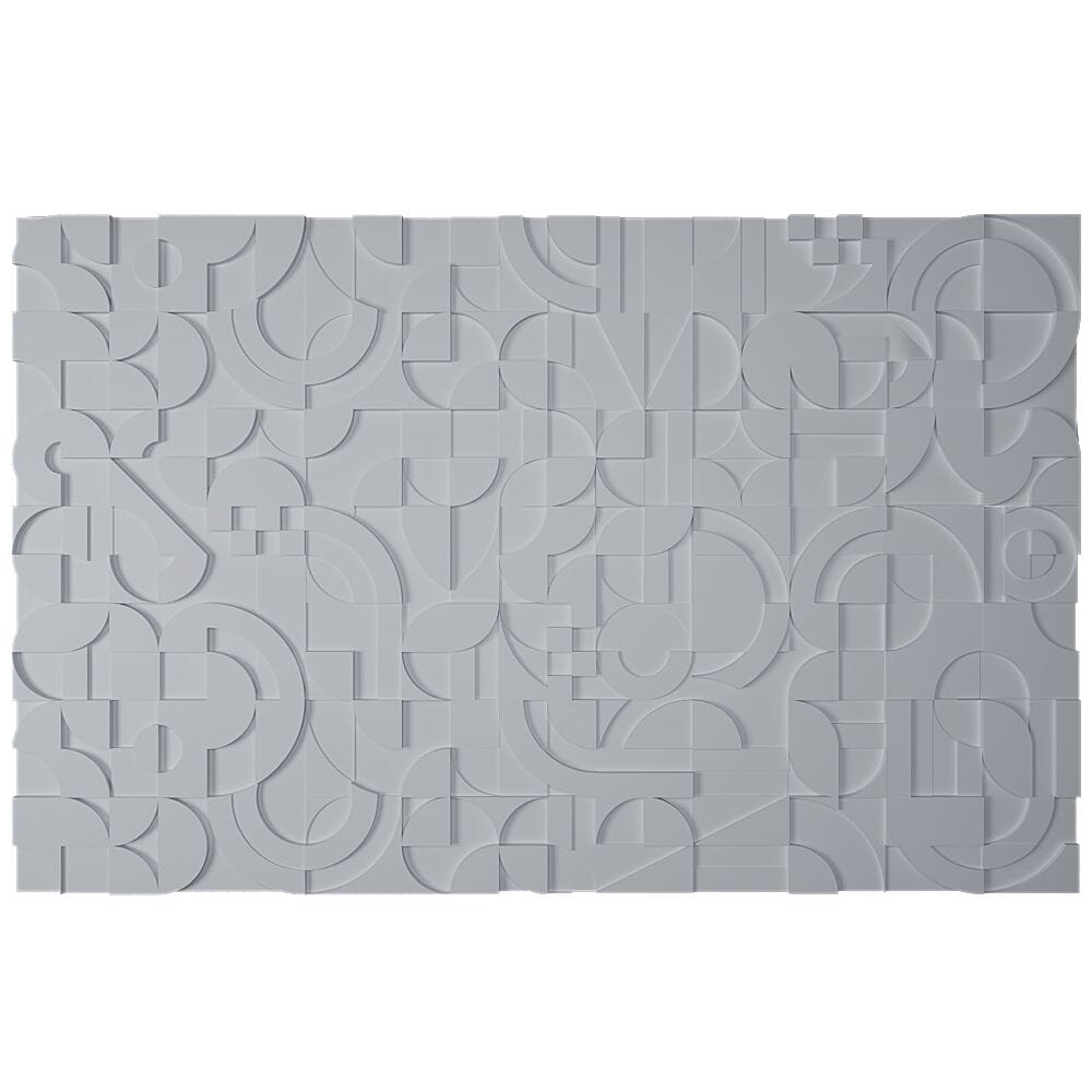 Трехмерная декоративная гипсовая панель WallDeco MIND GAME ARCH-00128552 - Вид №1