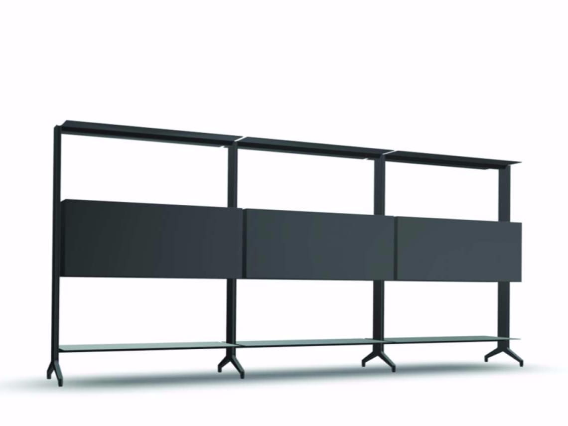 Алюминиевый модульный книжный шкаф Alias Aline ARCH-00058237 - Вид №3