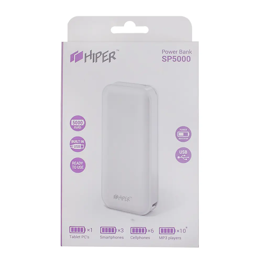Аккумулятор мобильный Hiper SP 5 Aч 16798299 STLM-2089615 Santreyd  - Вид №1