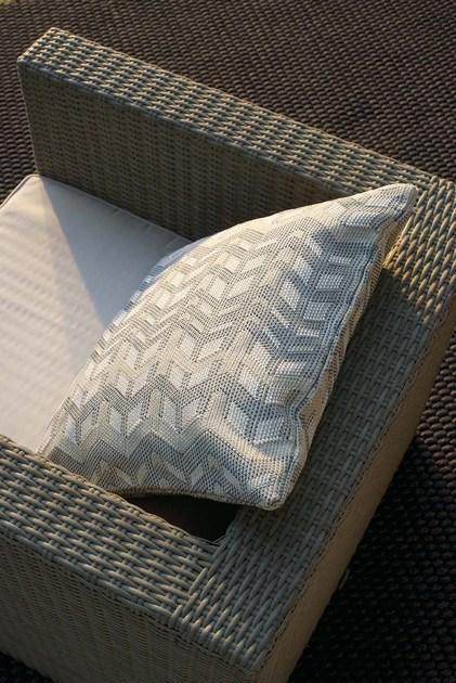 Toulemonde Bochart Подушка с квадратным рисунком из полипропилена Cuscini sun-id-1498463 - Вид №3