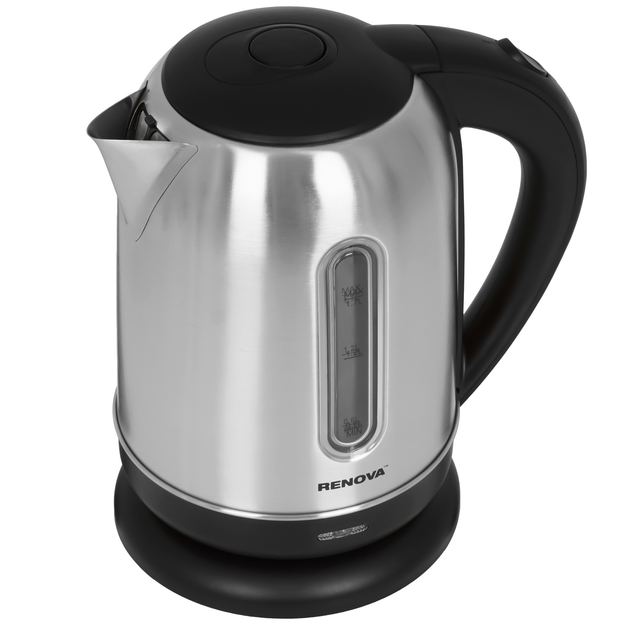 9207218 Электрочайник Renova KT17S-02B серебристый STDN-0131326 - Вид №2