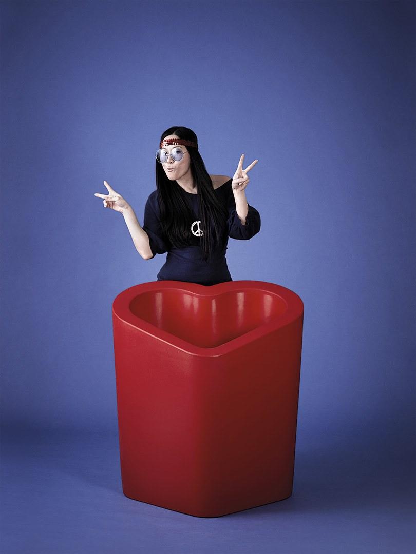 SLIDE Высокий садовый горшок из полиэтилена sun-id-1461748 - Вид №1