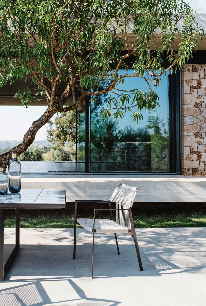 TRIBÙ Садовое кресло Canax® с подлокотниками Nodi 01918 - Вид №8