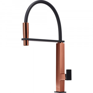 Смеситель кухонный  Franke Centinox Полупрофессиональный Медь/чёрный