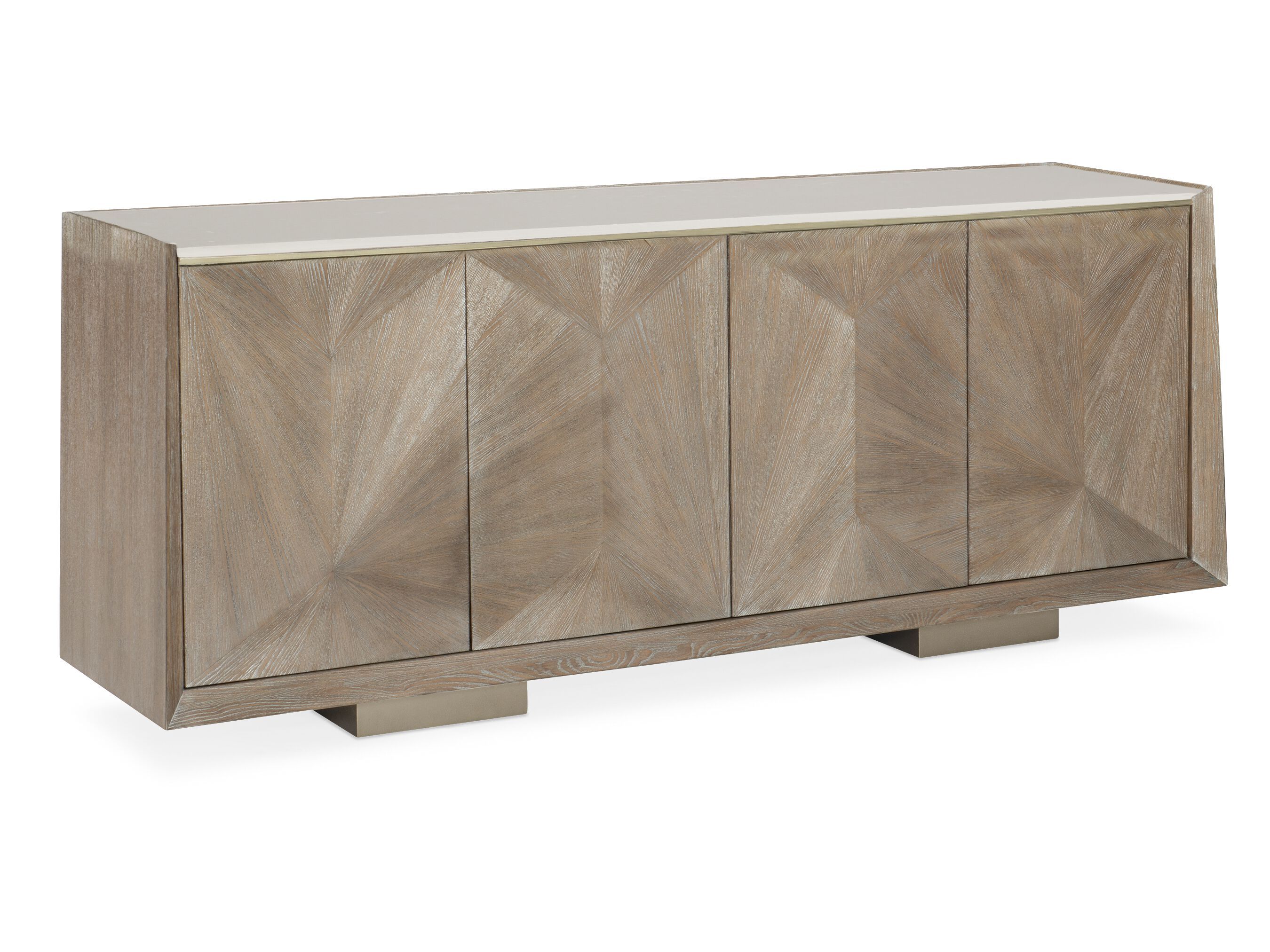 Шкаф из ясеня с распашными дверями Caracole POINT OF VIEW ARCH-00054095