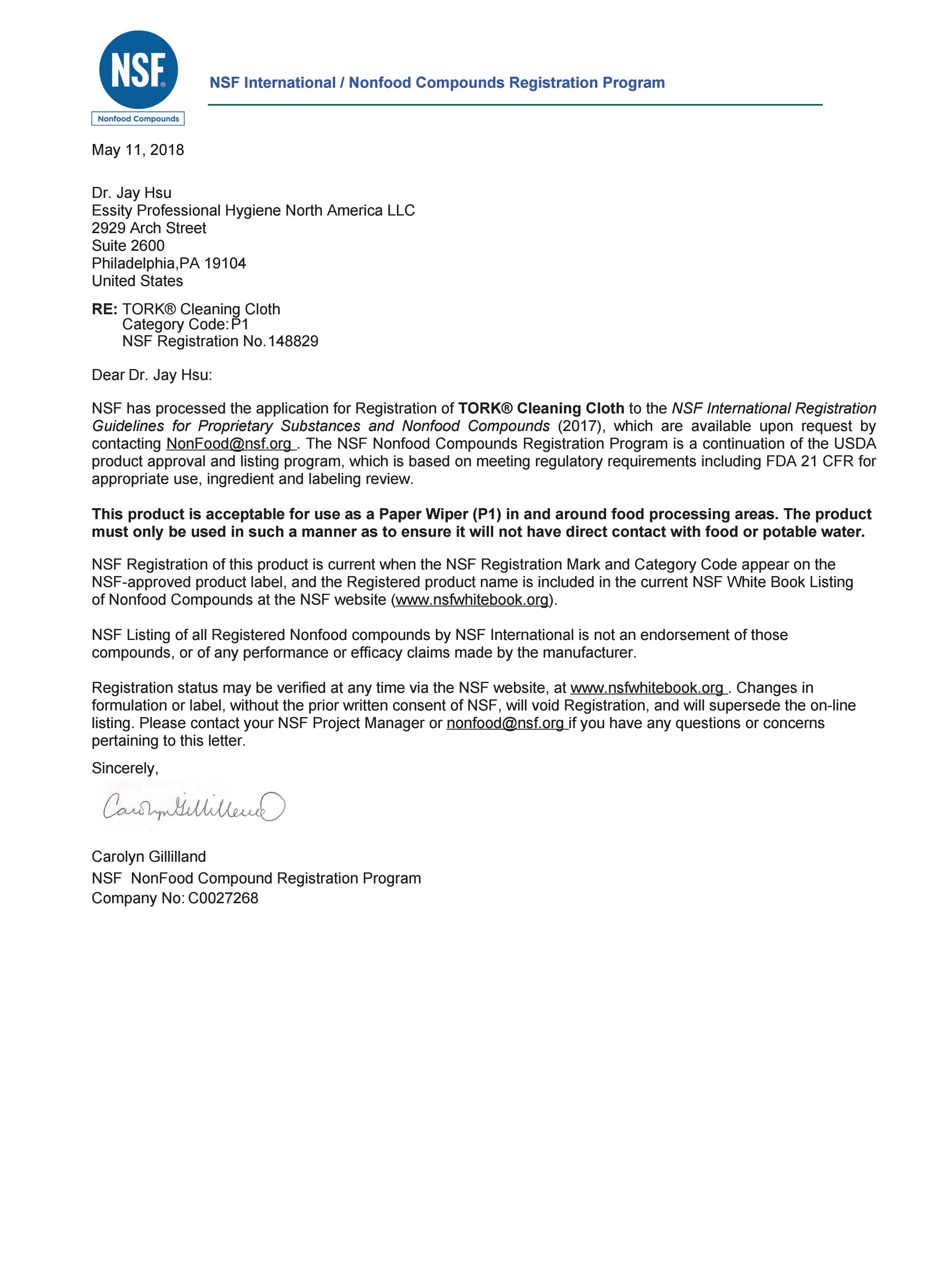 51013750 Универсальное нетканое полотно Tork  - Вид №2