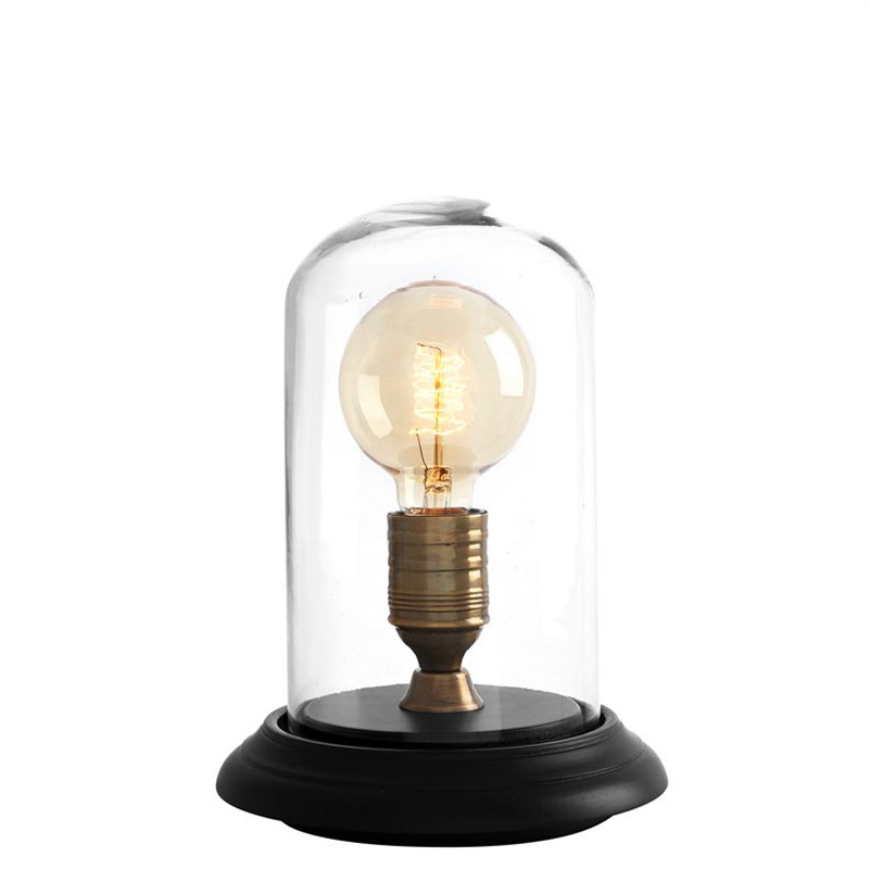 Настольная лампа 108578 от Eichholtz EICHHOLTZ ИНТЕРЬЕРНЫЕ 244644 Золото;прозрачный;черный  - Вид №1