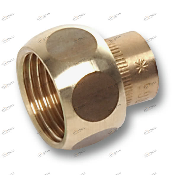 14359181 SANHA 4359G разъемное соединение ВП, бронза, с плоск.упл. 18x1 мм 