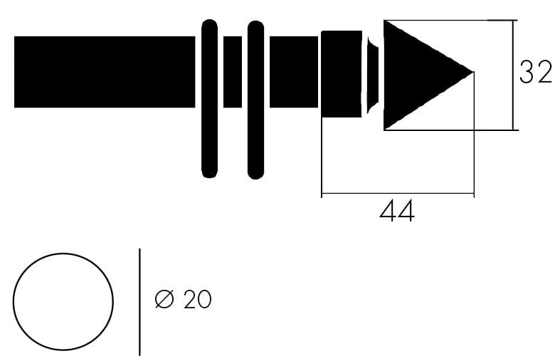 Карниз из нержавеющей стали Frandoli Steel ARCH-00022375 - Вид №2